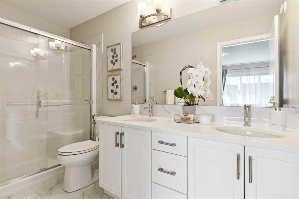 303 Masters Row Se, Calgary, AB - Indoor Photo Showing Bathroom