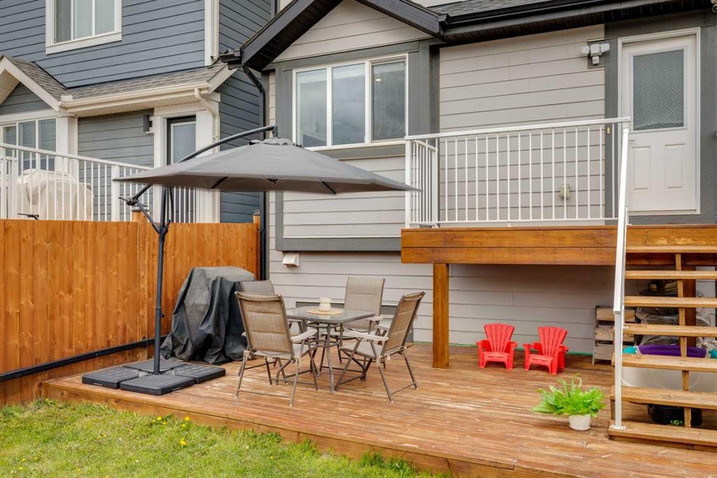 303 Masters Row Se, Calgary, AB - Outdoor With Deck Patio Veranda With Exterior