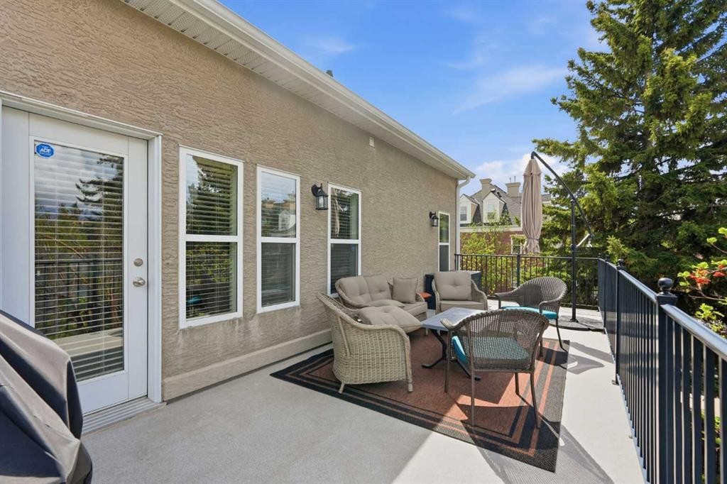 130 Garrison Square Sw, Calgary, AB - Outdoor With Deck Patio Veranda With Exterior