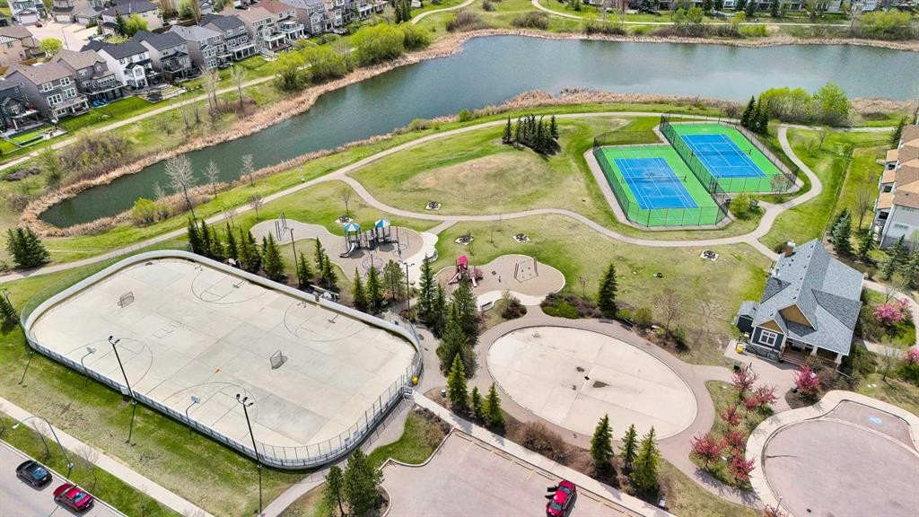 300 Copperstone Cove Se, Calgary, AB - Outdoor With Body Of Water With View