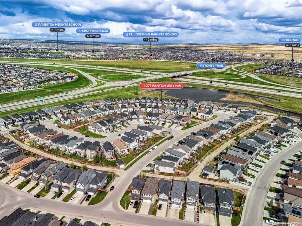 277 Panton Way Nw, Calgary, AB - Outdoor With View