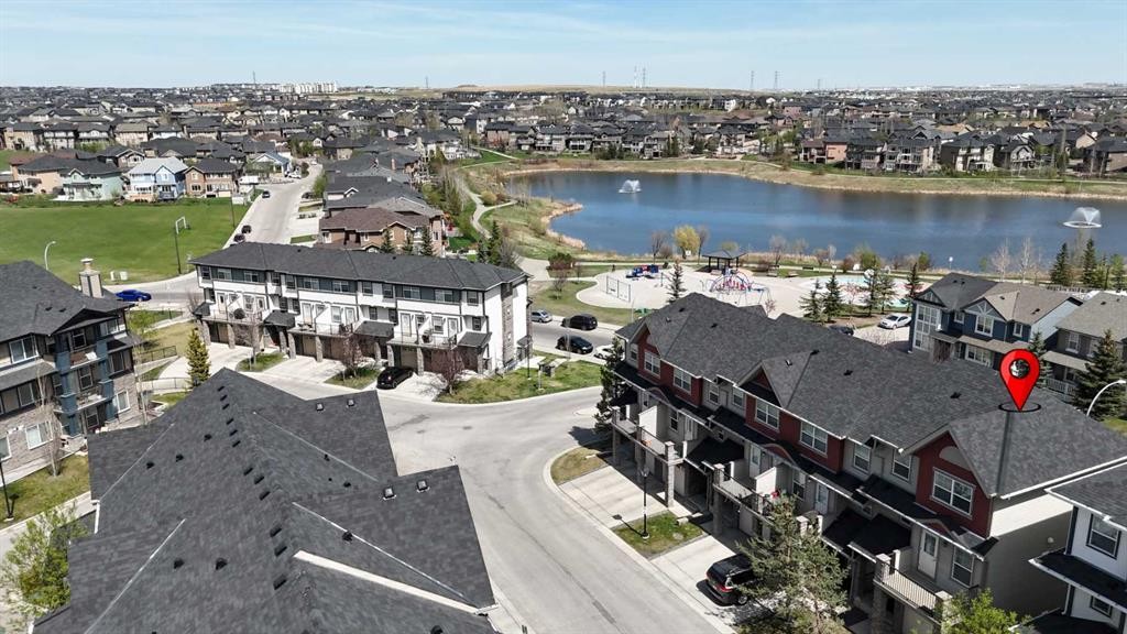 117 Panatella Hill Nw, Calgary, AB - Outdoor With Body Of Water With View
