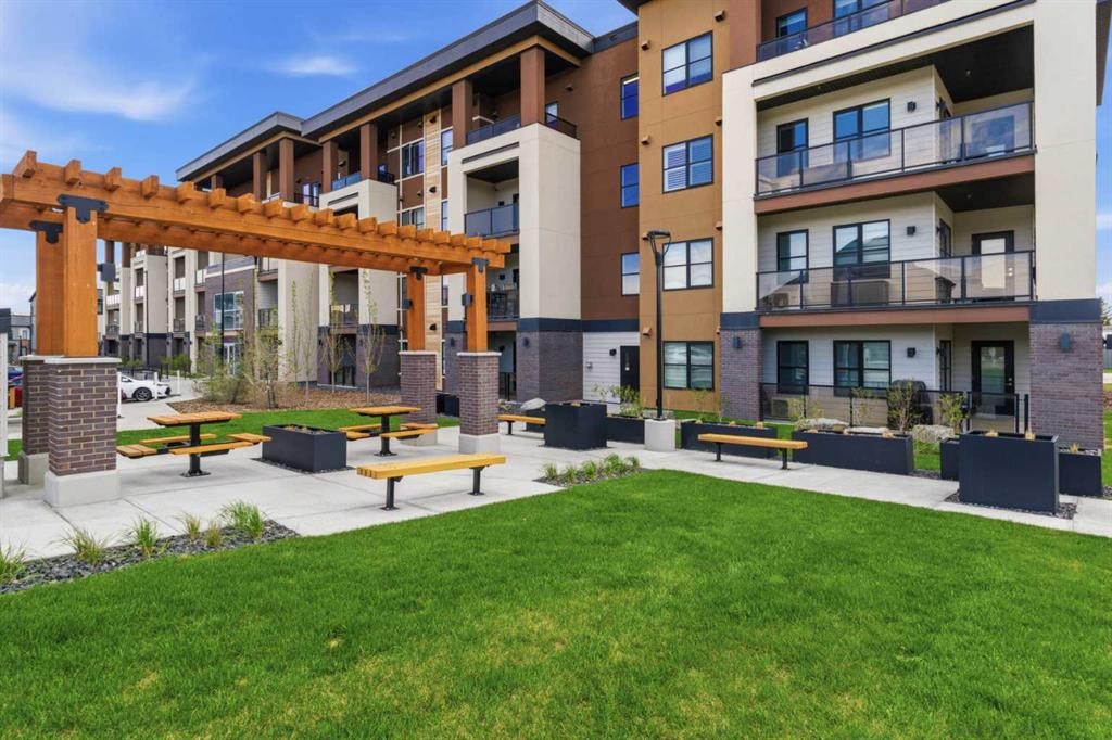 1306-81 Arbour Lake View Nw, Calgary, AB - Outdoor With Balcony With Facade