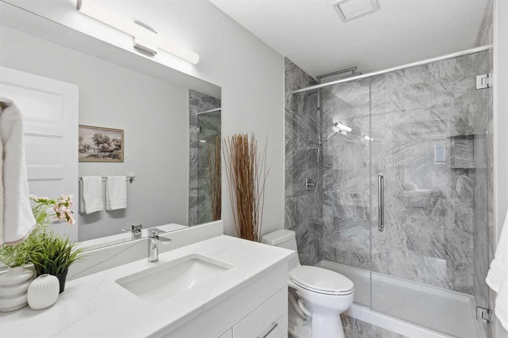 1306-81 Arbour Lake View Nw, Calgary, AB - Indoor Photo Showing Bathroom