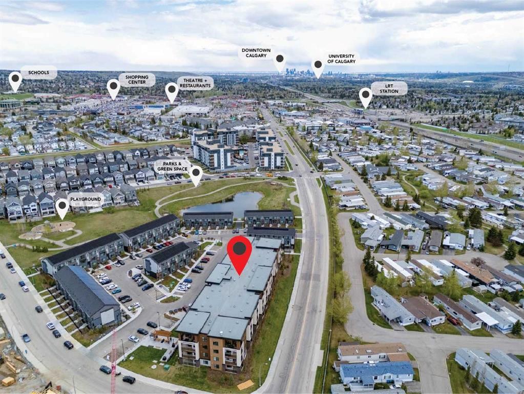 1306-81 Arbour Lake View Nw, Calgary, AB - Outdoor With View