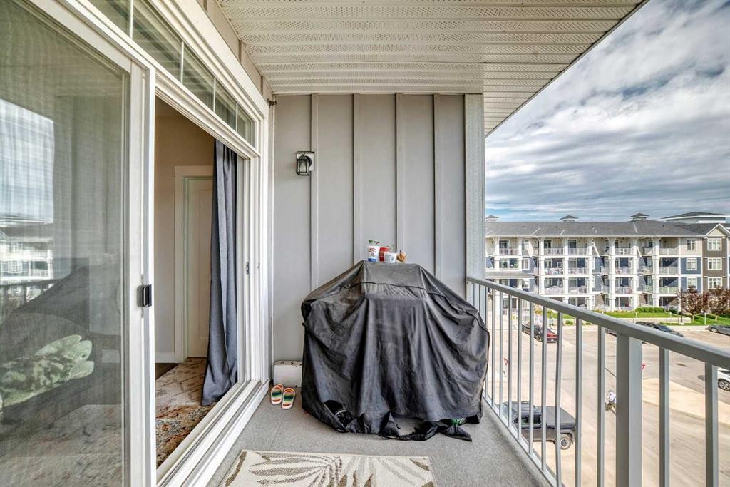415-300 Auburn Meadows Common Se, Calgary, AB - Outdoor With Balcony With Exterior
