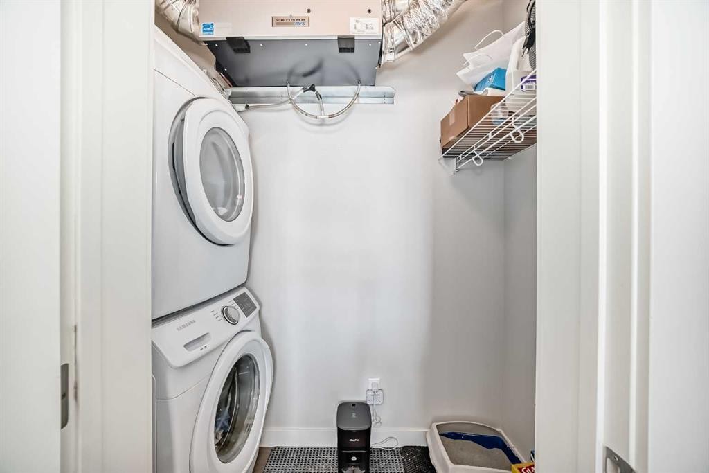 415-300 Auburn Meadows Common Se, Calgary, AB - Indoor Photo Showing Laundry Room
