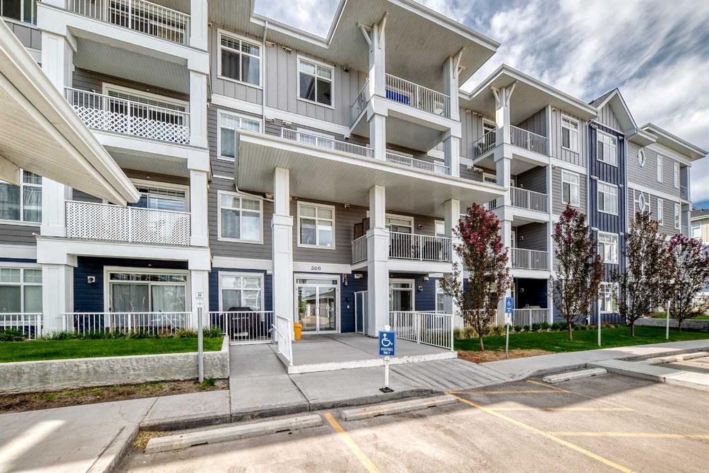 415-300 Auburn Meadows Common Se, Calgary, AB - Outdoor With Balcony With Facade