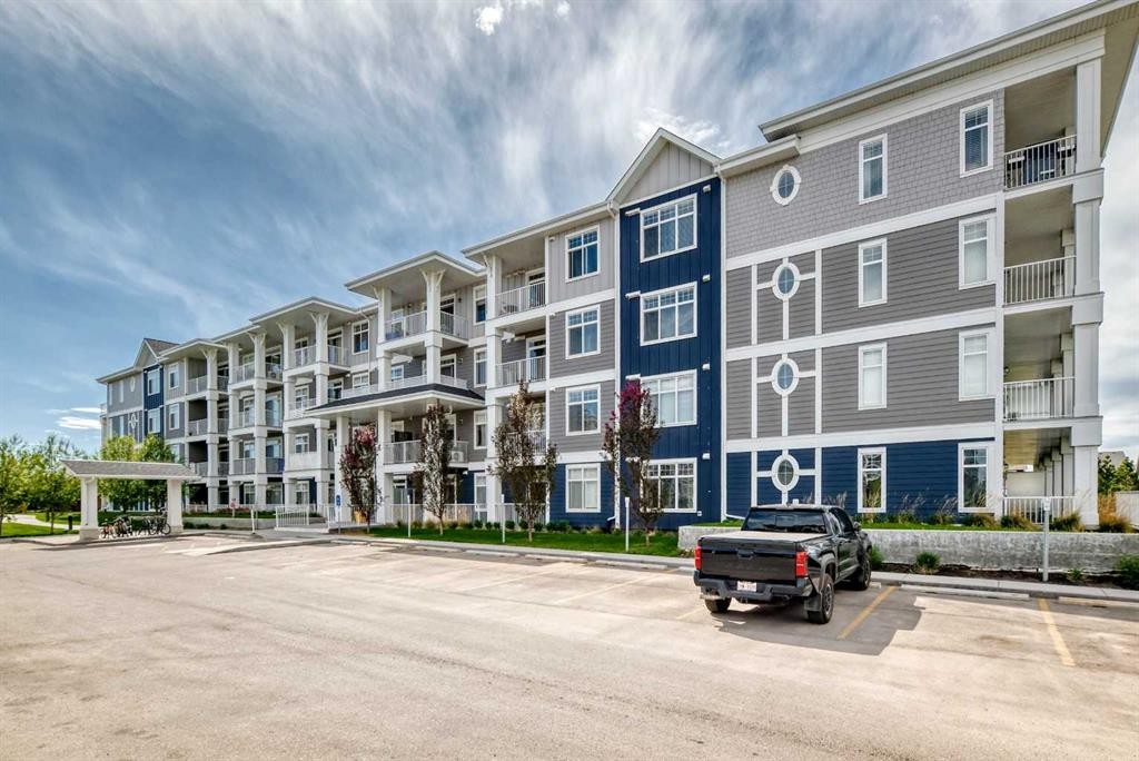 415-300 Auburn Meadows Common Se, Calgary, AB - Outdoor With Balcony With Facade