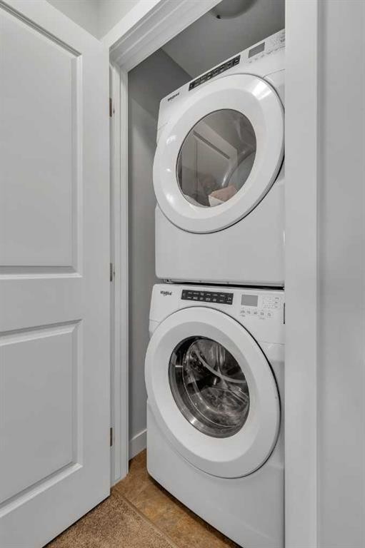 154 Seton Passage Se, Calgary, AB - Indoor Photo Showing Laundry Room