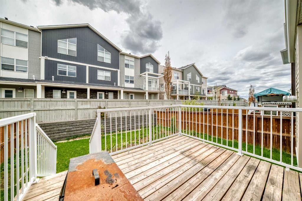 101 Redstone Drive Ne, Calgary, AB - Outdoor With Deck Patio Veranda