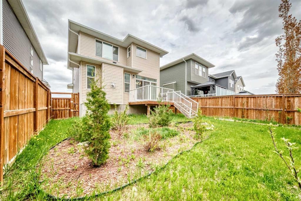 101 Redstone Drive Ne, Calgary, AB - Outdoor With Deck Patio Veranda