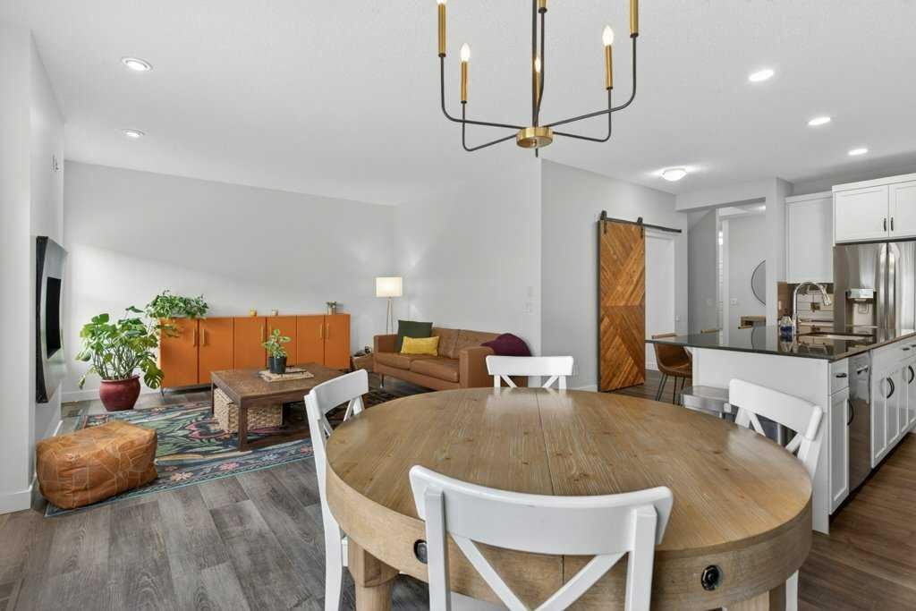 1091 Brightoncrest Green Se, Calgary, AB - Indoor Photo Showing Dining Room