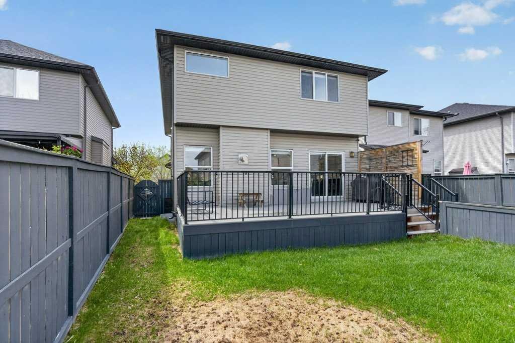 1091 Brightoncrest Green Se, Calgary, AB - Outdoor With Deck Patio Veranda With Exterior