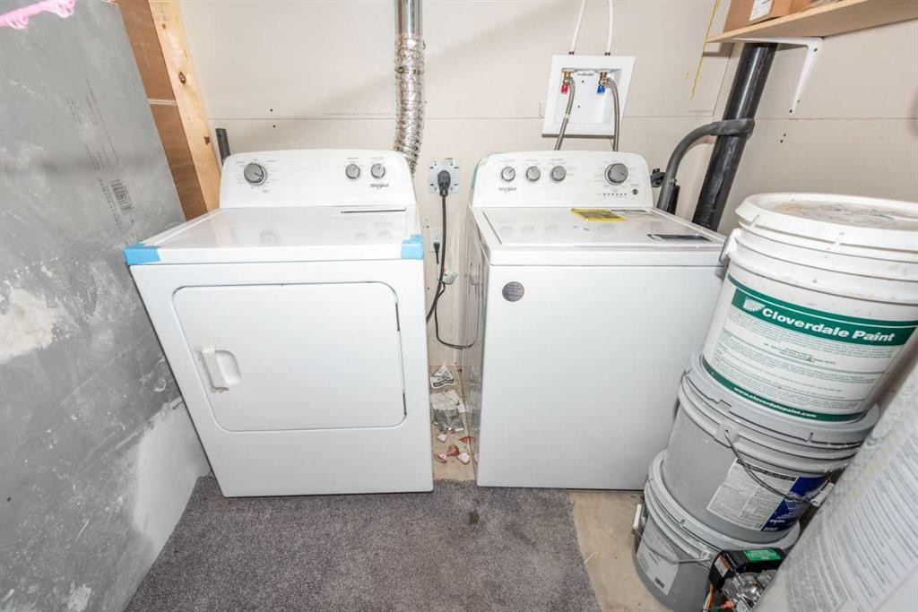 32 Saddlestone Way Ne, Calgary, AB - Indoor Photo Showing Laundry Room