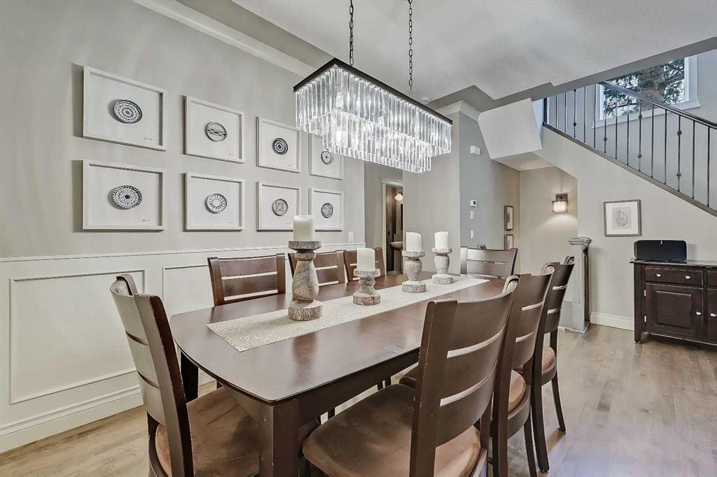 3629 1A Street Sw, Calgary, AB - Indoor Photo Showing Dining Room