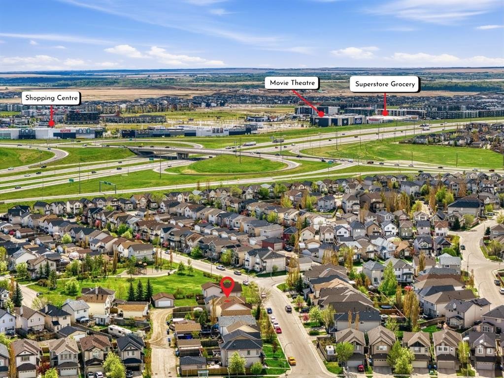 28 Cranberry Lane Se, Calgary, AB - Outdoor With View