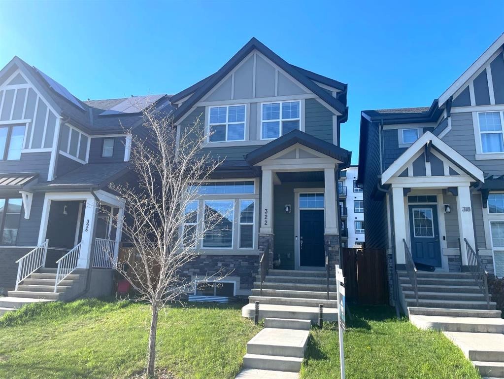 322 Masters Row Se, Calgary, AB - Outdoor With Facade