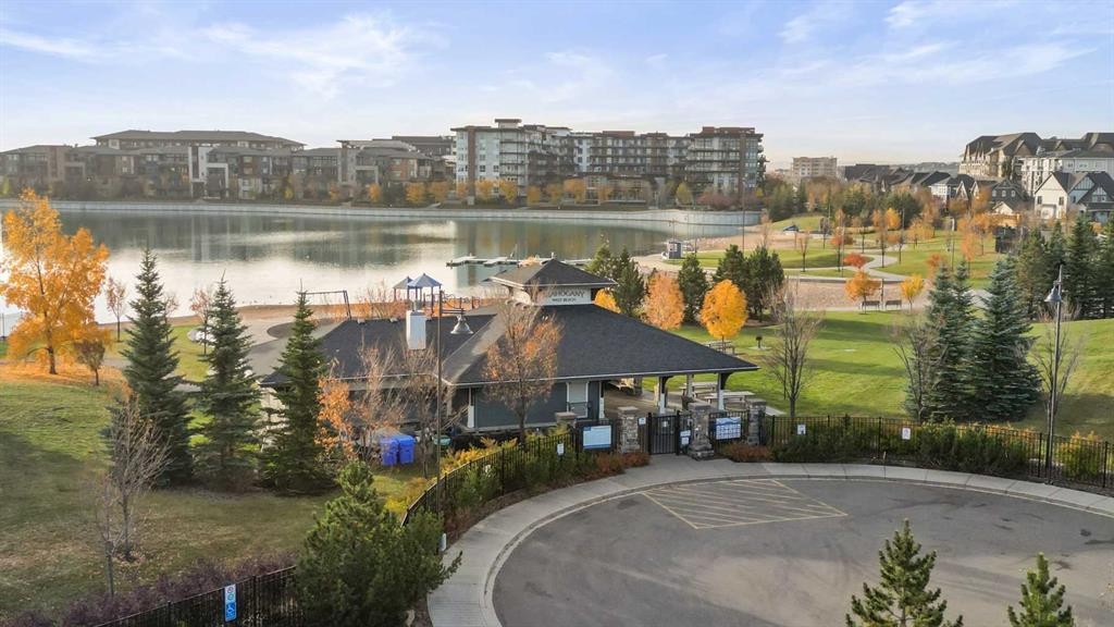 322 Masters Row Se, Calgary, AB - Outdoor With Body Of Water With View