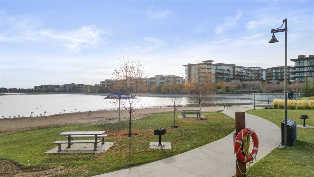 322 Masters Row Se, Calgary, AB - Outdoor With Body Of Water With View