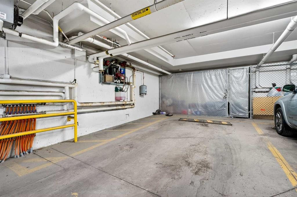 2303-302 Skyview Ranch Drive Ne, Calgary, AB - Indoor Photo Showing Garage