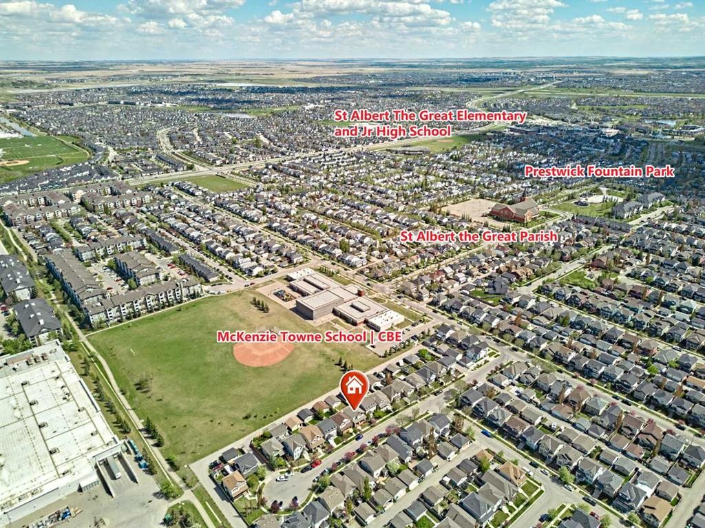 383 Prestwick Close Se, Calgary, AB - Outdoor With View