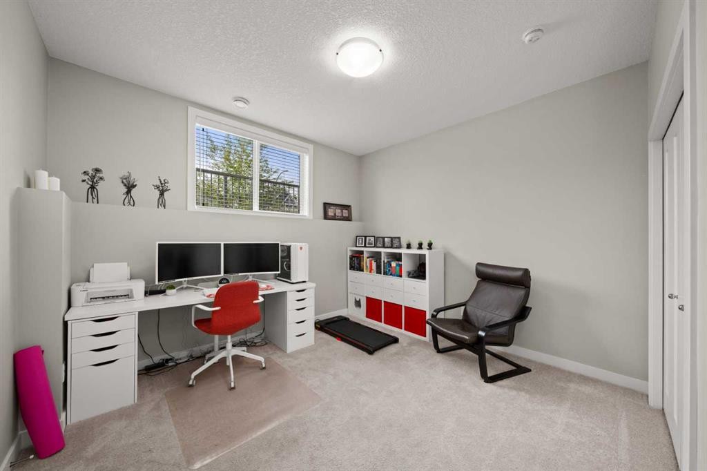 536 Cranford Drive Se, Calgary, AB - Indoor Photo Showing Office