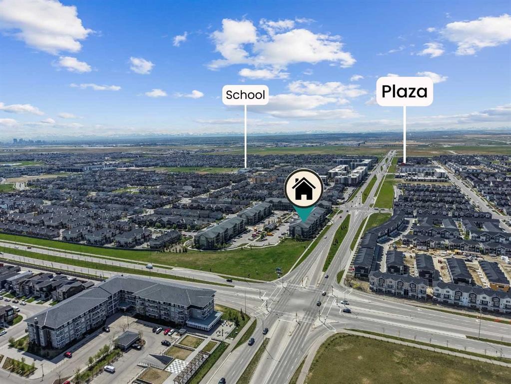 3402-181 Skyview Ranch Manor Ne, Calgary, AB - Outdoor With View