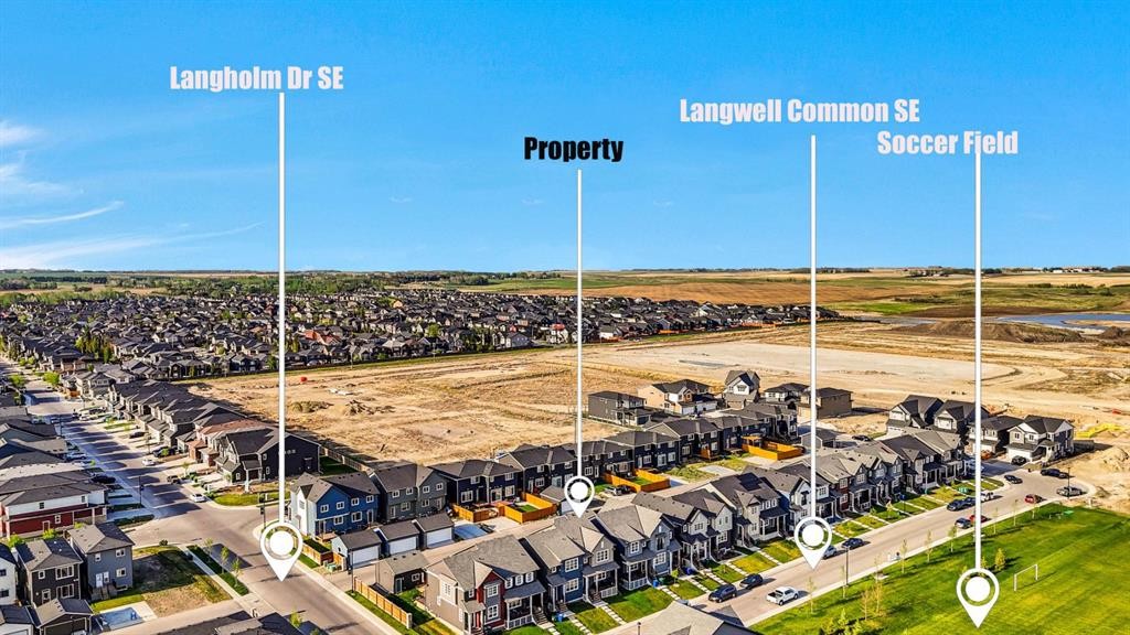 112 Langwell Common Se, Airdrie, AB - Outdoor With View