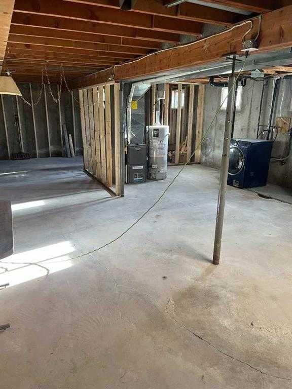 4710 Imperial Avenue, Coronation, AB - Indoor Photo Showing Basement