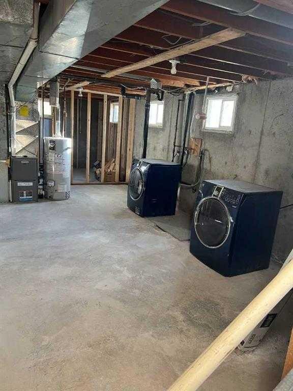 4710 Imperial Avenue, Coronation, AB - Indoor Photo Showing Basement