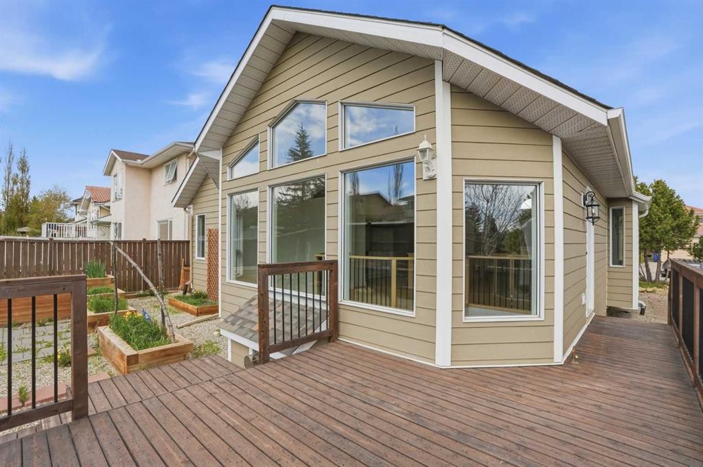 58 Edgevalley Close Nw, Calgary, AB - Outdoor With Deck Patio Veranda With Exterior