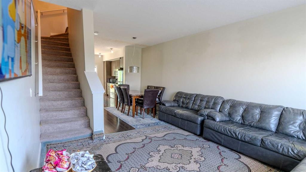 347 Taralake Way Ne, Calgary, AB - Indoor Photo Showing Living Room