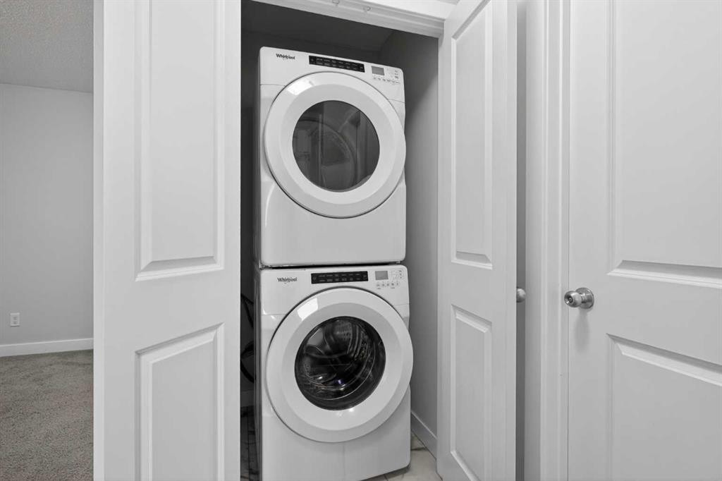 326 Creekside Boulevard Sw, Calgary, AB - Indoor Photo Showing Laundry Room