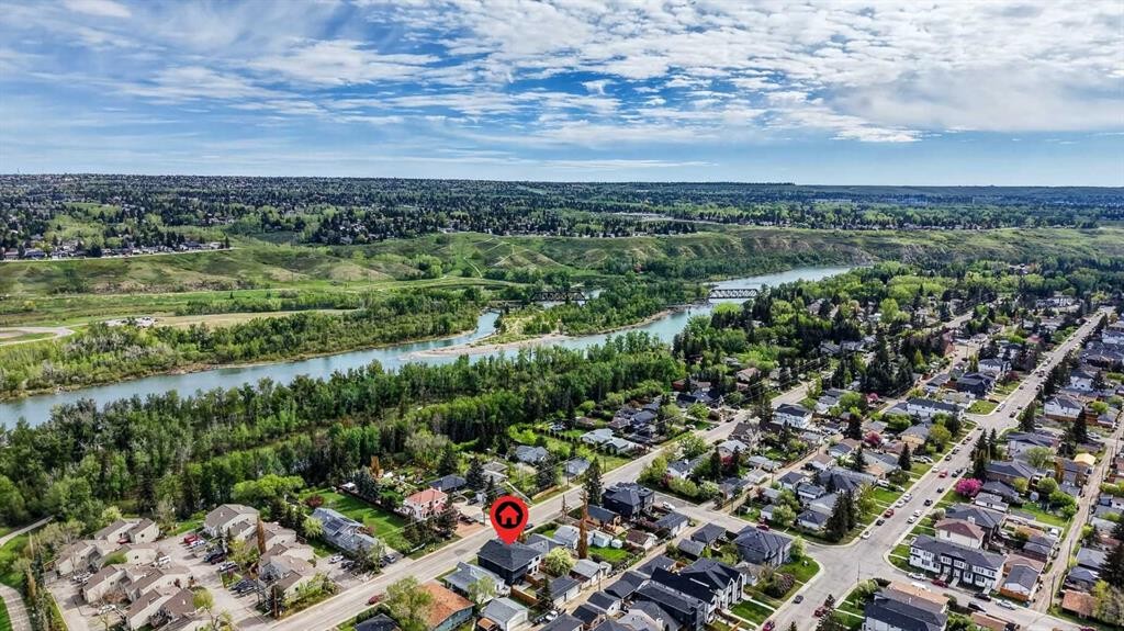 8519 48 Avenue Nw, Calgary, AB - Outdoor With View