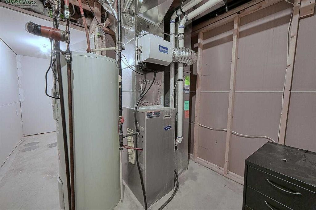106 Sage Meadows Way Nw, Calgary, AB - Indoor Photo Showing Basement