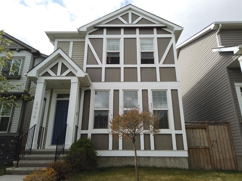 2064 New Brighton Grove Se, Calgary, AB - Outdoor With Facade