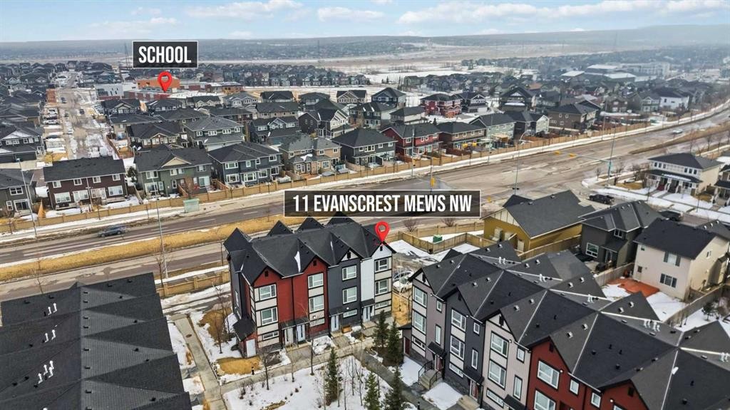 402-11 Evanscrest Mews Nw, Calgary, AB - Outdoor With View
