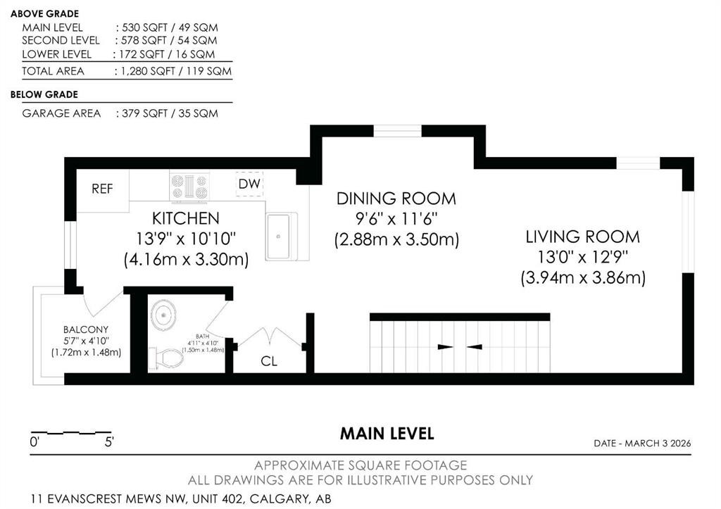 402-11 Evanscrest Mews Nw, Calgary, AB - Other