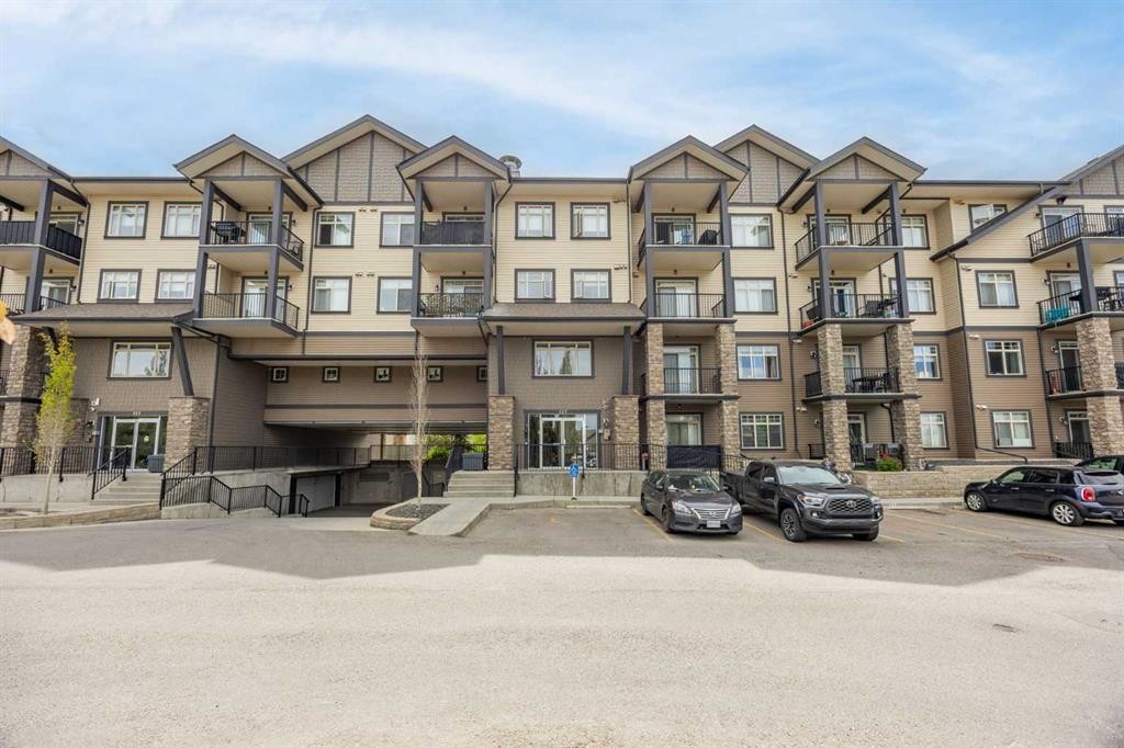 414-117 Copperpond Common, Calgary, AB - Outdoor With Balcony With Facade