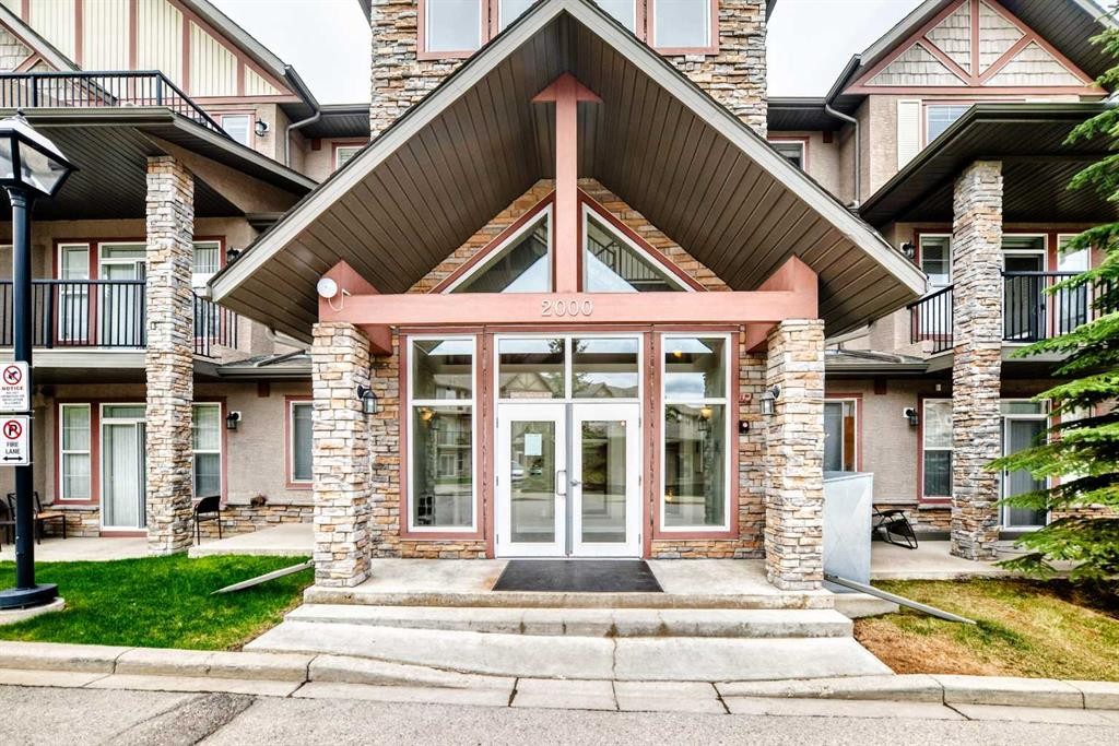 2105-211 Aspen Stone Boulevard Sw, Calgary, AB - Outdoor With Facade