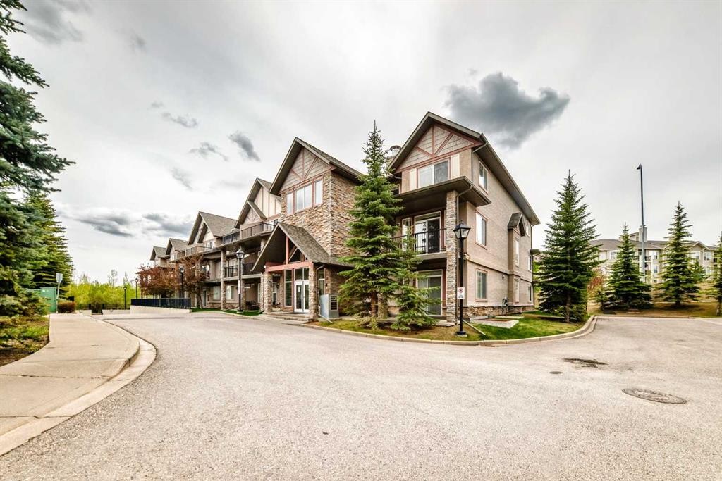 2105-211 Aspen Stone Boulevard Sw, Calgary, AB - Outdoor With Facade