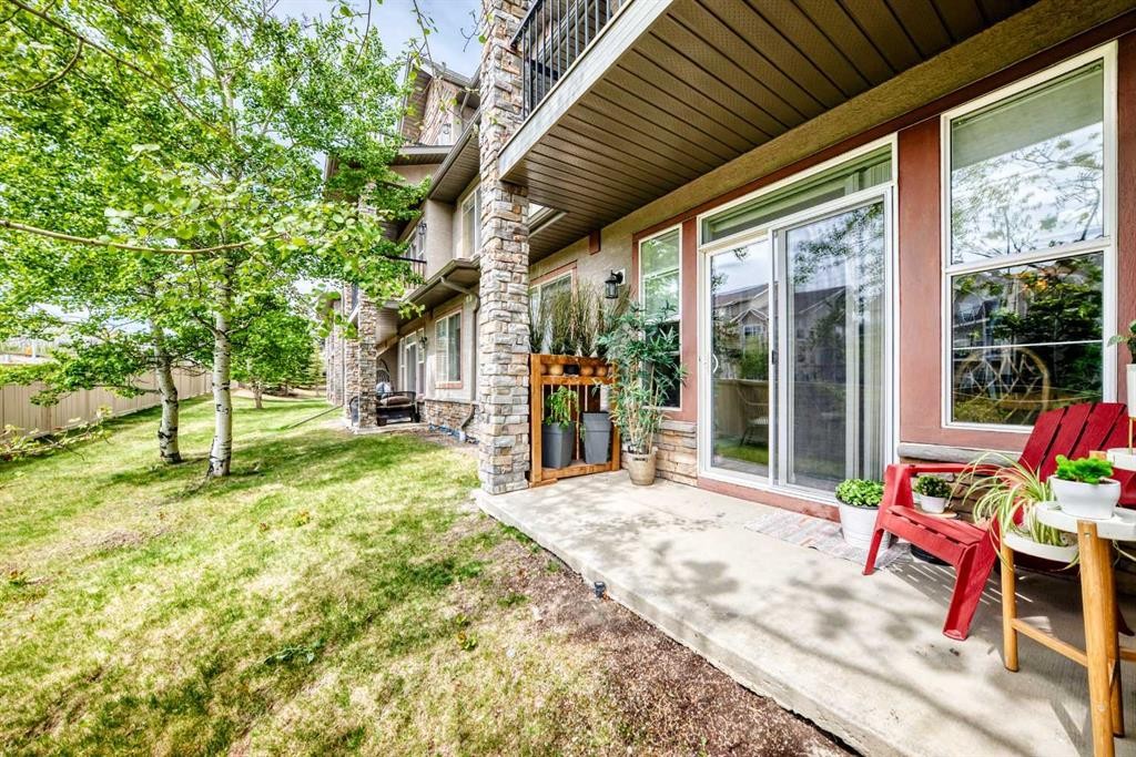 2105-211 Aspen Stone Boulevard Sw, Calgary, AB - Outdoor With Deck Patio Veranda With Exterior