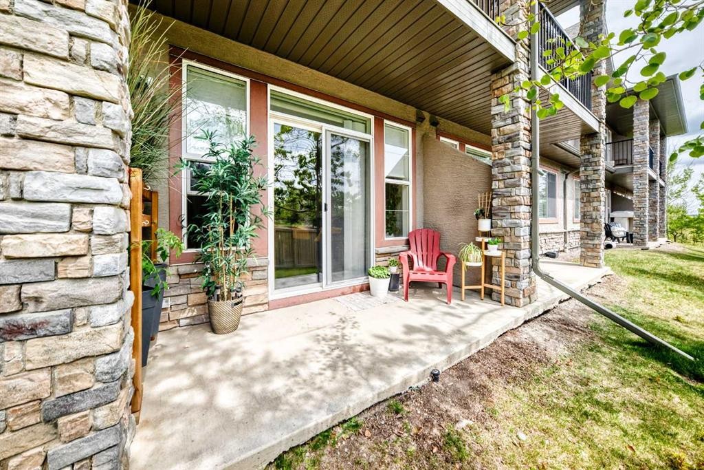 2105-211 Aspen Stone Boulevard Sw, Calgary, AB - Outdoor With Deck Patio Veranda