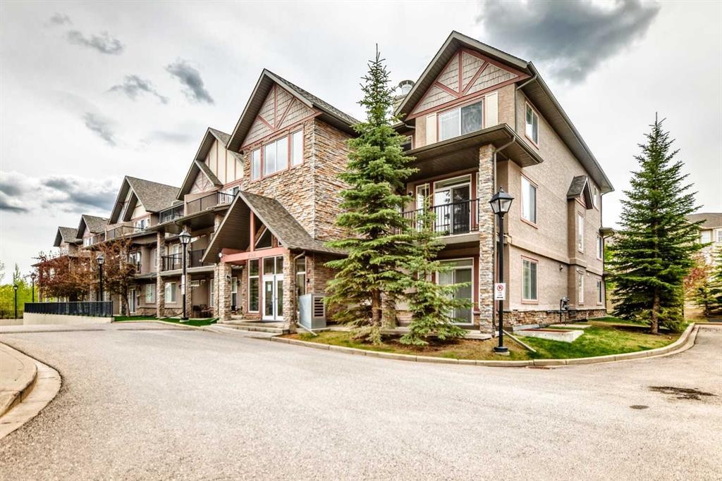 2105-211 Aspen Stone Boulevard Sw, Calgary, AB - Outdoor With Facade