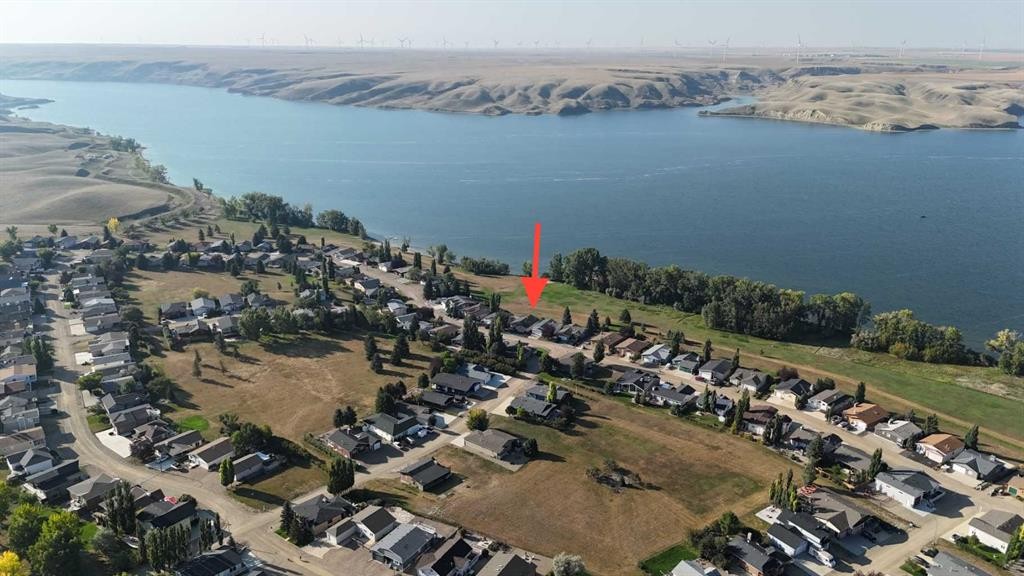654 Lakeside Drive, Rural Vulcan County, AB - Outdoor With Body Of Water With View