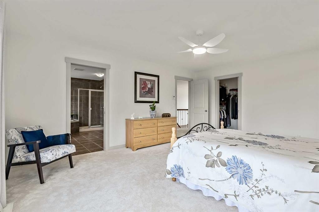 222 Chapala Point Se, Calgary, AB - Indoor Photo Showing Bedroom