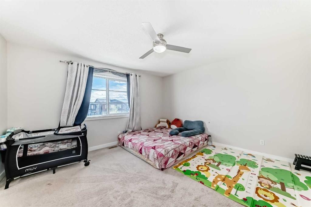 72 Cornerstone Avenue Ne, Calgary, AB - Indoor Photo Showing Bedroom