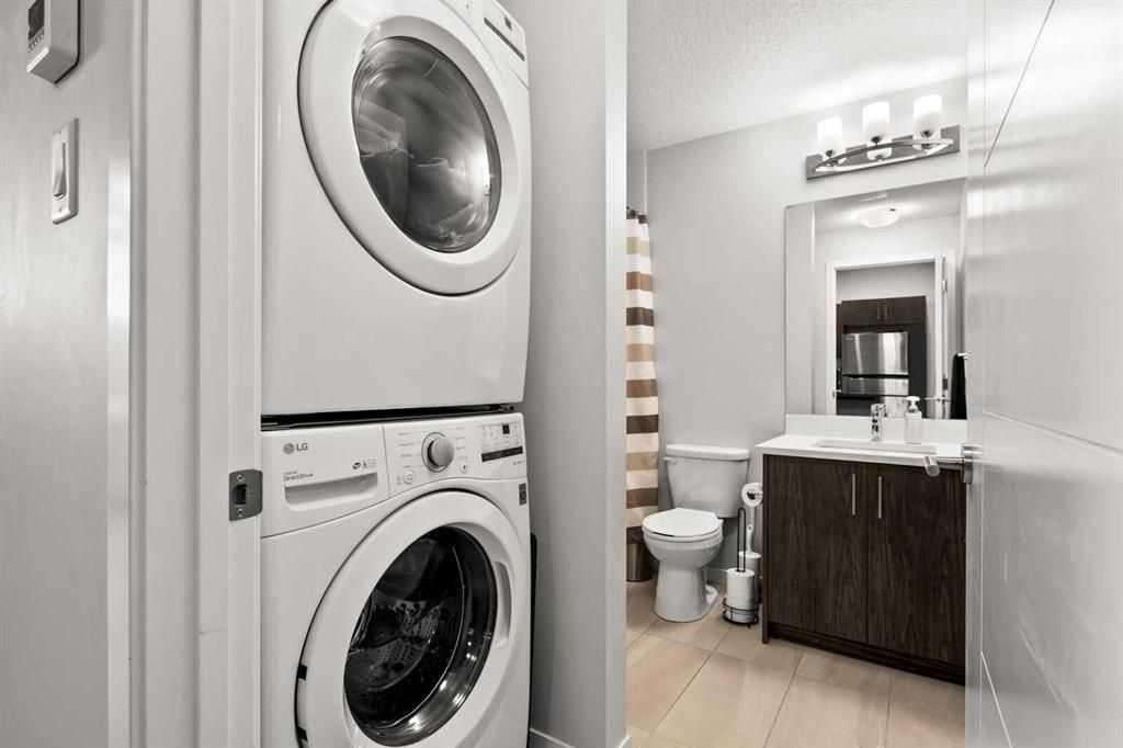 1107 Copperfield Boulevard Se, Calgary, AB - Indoor Photo Showing Laundry Room