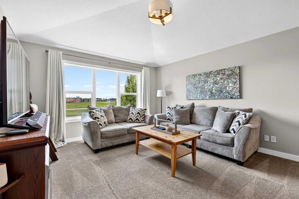 236 Aspenmere Circle, Chestermere, AB - Indoor Photo Showing Living Room